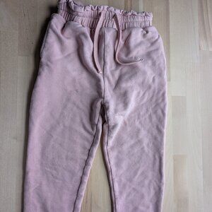 Little Sleepies Play Pants - 4T  Mauve Blush Paperbag Joggers